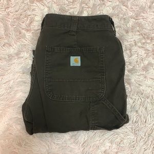 Carhartt regular fit brown work pants